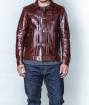 LEATHER JUMPER -HORSE HYDE-