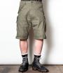 CARGO HALF PANTS / 40s USMC HERRINBONE
