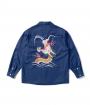 OC L/S SHIRTS R/C TWILL / RISING DRAGON