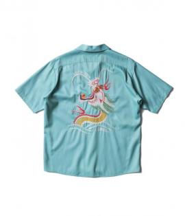 OC S/S SHIRTS R/C TWILL / RISING DRAGON