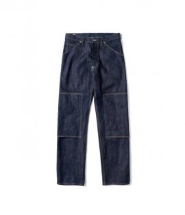 W-KNEE DENIM PANTS / 14oz