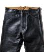 COMBI LEATHER PANTS / TAPERED CUSTOM