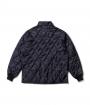 STAND COLLAR QUILTING JACKET / 胸刺繍