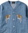 NO COLLAR SHIRTS / TIGER HEAD