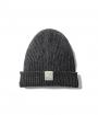 LOW-GAUGE LINEN KNIT CAP / PIGMENT-DYED