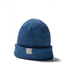 LOW-GAUGE LINEN KNIT CAP / PIGMENT-DYED