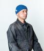 LOW-GAUGE LINEN KNIT CAP / PIGMENT-DYED