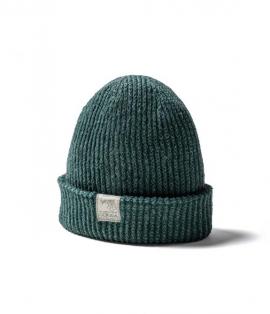 LOW-GAUGE LINEN KNIT CAP / PIGMENT-DYED