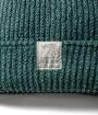 LOW-GAUGE LINEN KNIT CAP / PIGMENT-DYED