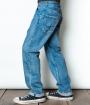 LOOSE FIT DENIM PANTS / 80USED-AGING