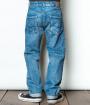 LOOSE FIT DENIM PANTS / 80USED-AGING