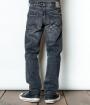 LOOSE FIT DENIM PANTS / 80USED-AGING