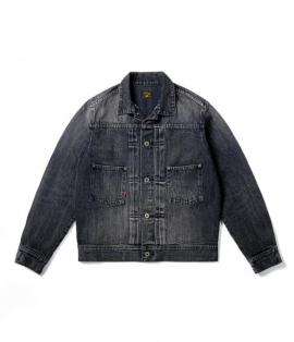 DENIM JUMPER / 80USED-AGING